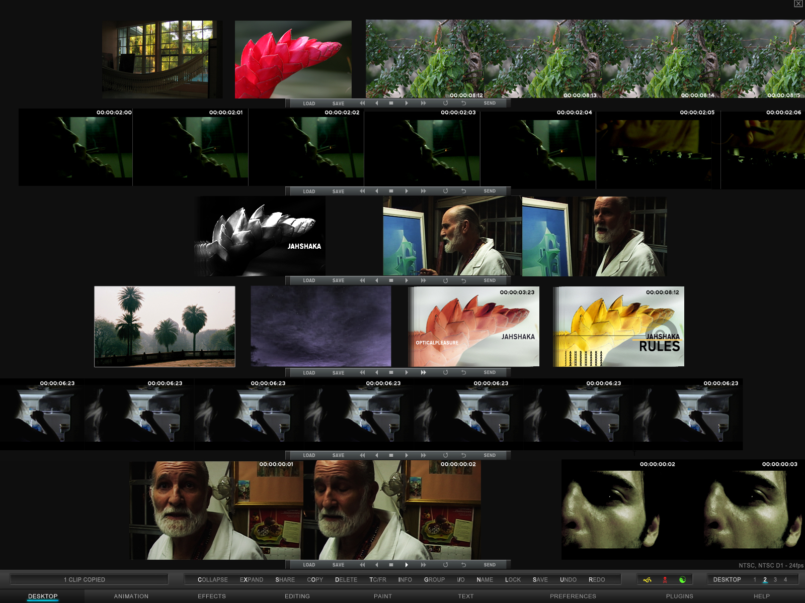 Jahshaka media desktop
