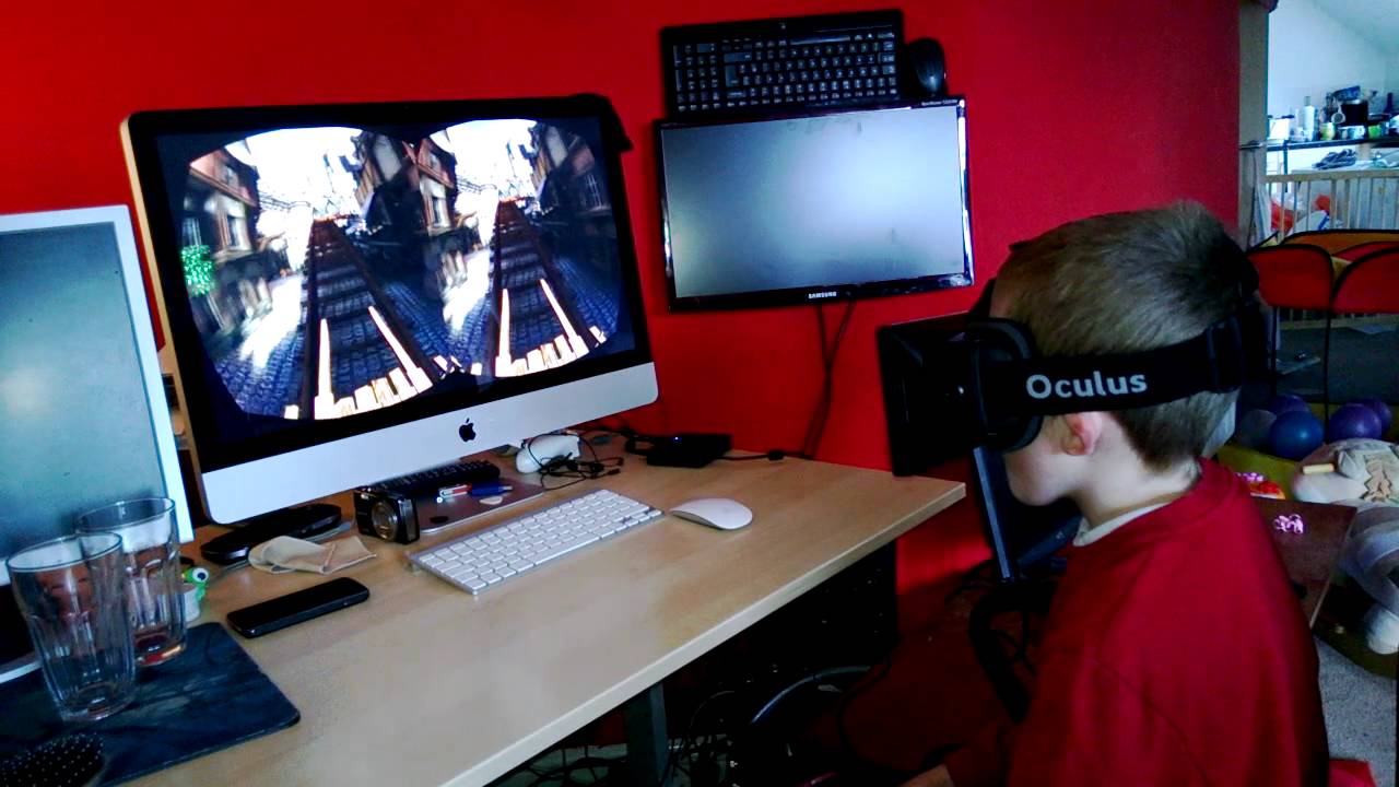 My three kids tried the Oculus Rift. Here’s what happened