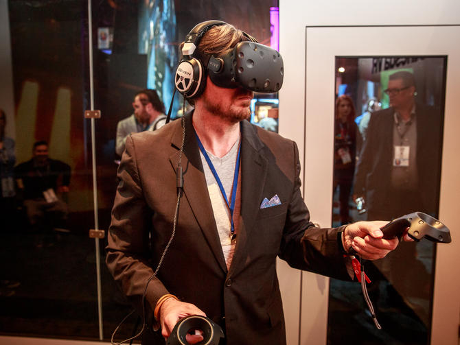 Virtual reality gaming still has us breaking a sweat
